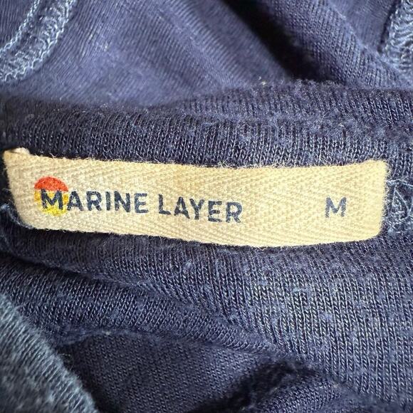 Marine Layer Colorblock Hoodie Women's Medium Fishingcore Fishermancore Beach - Picture 6 of 12